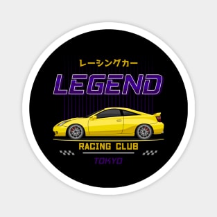 Tuner Yellow Celica MK7 JDM Magnet